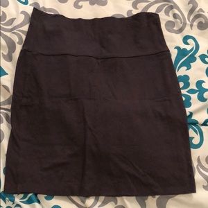 high waisted skirt